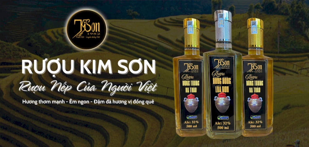 Ruou Kim Son is a traditional rice wine
